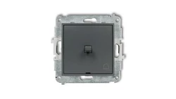 ICON Mechanizm łącznika zwierny dzwonek w stylu amerykańskim grafitowy mat 28IWPUS-4