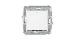 ICON Mechanizm łącznika dwubiegunowego biały IWP-9