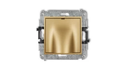 ICON Mechanizm wypustu kablowego złoty 29IWPK