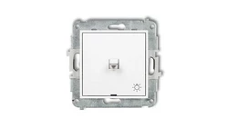 ICON Mechanizm łącznika zwierny światło w stylu amerykańskim biały mat 25IWPUS-5