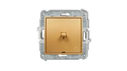 ICON Mechanizm łącznika zwierny światło w stylu amerykańskim złoty 29IWPUS-5