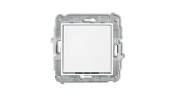 ICON Mechanizm łącznika krzyżowego (jeden klawisz bez piktogramu) biały IWP-6.1