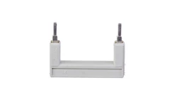 Mostek grzebieniowy 2-torowy 25A 800V jasnoszary 2002-435 TOPJOBS /25szt./