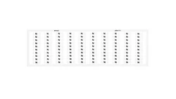 Ramka z oznacznikami 100x N 209-777 /5szt./