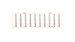 Ramka z oznacznikami 2x 151-200 209-709 /5szt./