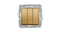 ICON Mechanizm łącznika potrójnego złoty 29IWP-7