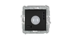 ICON Mechanizm elektronicznego czujnika ruchu czarny mat 12ICR-1