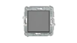 ICON Mechanizm łącznika krzyżowego (jeden klawisz bez piktogramu) szary mat 27IWP-6.1