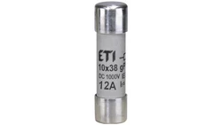 Wkladka bezpiecznikowa cylindryczna PV 10x38mm 12A gPV 1000V DC CH10 002625077