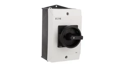 Rozłącznik 40A 3P w obudowie IP65 czarna rączka z blokadą P1-40/I2/SVB-SW 199912