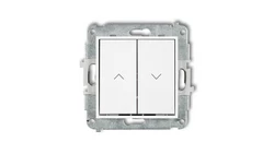 MINI Mechanizm łącznika żaluzjowego z podtrzymaniem biały mat 25MWP-88