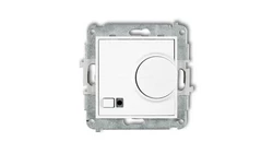 MINI Mechanizm elektronicznego regulatora temperatury z czujnikiem powietrznym biały mat 25MRT-2