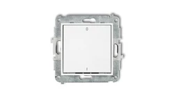 MINI Mechanizm łącznika dwubiegunowego biały mat 25MWP-9