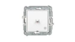 MINI Mechanizm łącznika krzyżowego w stylu amerykańskim biały mat 25MWPUS-6