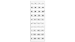 Ramka z oznacznikami 10x ABPNPEPEN- 209-545 /5szt./