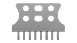 Płytka odciążająca naciąg do wtyków 10-14-torowych szara 769-414 /25szt./