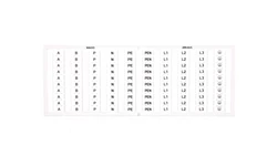 Ramka z oznacznikami 10x ABPNPEPEN- 209-645 /5szt./