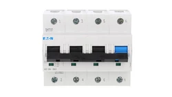 Wyłącznik nadprądowy 3P+N D 63A 25kA AC AZ-3N-D63 211821