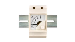 Miernik elektromagn. na szynę N:wykonanie normalne E208:zakr.pom. 15A EB16