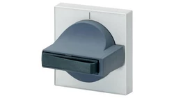 Klamka 8UC7 z maskownicą Klamka ciemnoniebieska/niebiesko-zielona Podstawowa Maskownica jasnoszara Część zamienna do 8UC7111-1BB