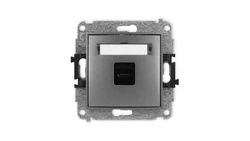 ICON Mechanizm gniazda pojedynczego 1xUSB C-C grafitowy 11IGUSB-7