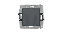 ICON Mechanizm wypustu kablowego grafitowy mat 28IWPK