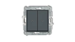 ICON Mechanizm łącznika zwiernego żaluzjowego grafitowy mat 28IWP-8