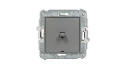ICON Mechanizm łącznika zwierny światło w stylu amerykańskim szary mat 27IWPUS-5