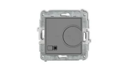 ICON Mechanizm elektronicznego regulatora temperatury z czujnikiem powietrznym szary mat 27IRT-2