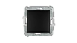 ICON Mechanizm łącznika jednobiegunowego czarny mat 12IWP-1