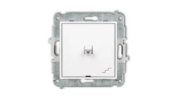 ICON Mechanizm łącznika schodowego w stylu amerykańskim biały IWPUS-3