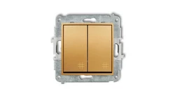 ICON Mechanizm łącznika podwójnego krzyżowego złoty 29IWP-66