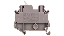 Złączka przelotowa 2-przewodowa z odłącznikiem nożowym 4mm2 szara UT 4-MTL-P/P KNIFE-WH 3046150 /50szt./