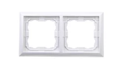 KOS66 Ramka podwójna biała 660482