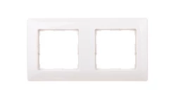 VENA Ramka podwójna biała 510482