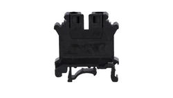 Złączka szynowa 1-torowa ZJU2-6/BK czarna R34RR-07010000445