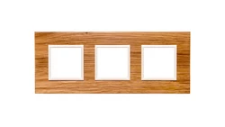 DANTE Ramka potrójna drewno LIGHT OAK 4522383