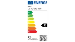 Żarówka LED E27 F140 77,5W 8900lm 4000K AC180-250V 200st. LD-ALF140-80W