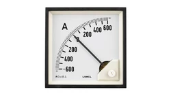 Amperomierz analogowy 96x96 N:IP52 AB55:zakr.pom.4kA/60mV MA19
