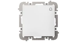 SANTRA łącznik zwierny dzwonek bez ramki podtynkowy biały 4114-10