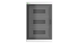 Rozdzielnica modułowa Elegant 3x12 podtynkowa IP40 PE+N drzwi dymne 2455-01