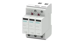 Ogranicznik przepięć PV Typ 2 3P Uc 600V DC Iimp 15kA Imax 40kA ze stykami sygn SENTRON 5SD7483-0KK01