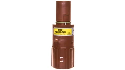 Obudowa wtyczki przenośna EPIC POWERLOCK F6 C L1 brązowa M40 44420213