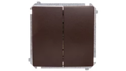 Simon Basic Łącznik świecznikowy czekoladowy BMW5.01/47