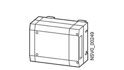 Skrzynka odpływowa, 3-BIEG. GN, BEZP. 3 X D02, IE=35A, UE=400V BD01-AK1X/S18 BVP:034265