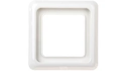 Berker Modul Ramka hermetyczna pojedyncza pozioma/pionowa IP44 biała 53132809