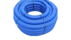 Rura karbowana dwuścienna HDPE 450N niebieska UV z pilotem i złączką fi 40/31 (25mb) 31NT040M