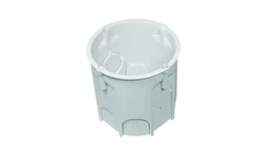 Puszka końcowa PK60 Lux głęboka biała A.0001BL /110szt./