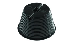 Uchwyt betonowy w tworzywie okrągły do dachów z pokryciem papy R.8073