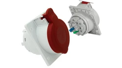 Gniazdo tablicowe szybkozłącze 16A 5P 400V IP44 B.1056SZ